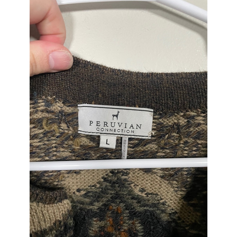 Peruvian Connection Alpaca Tapestry Pattern Zippe… - image 8